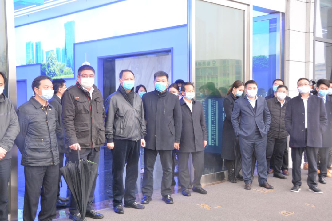 长沙市委副书记、代市长郑建新一行调研kaiyun开云环境长沙中联产业园