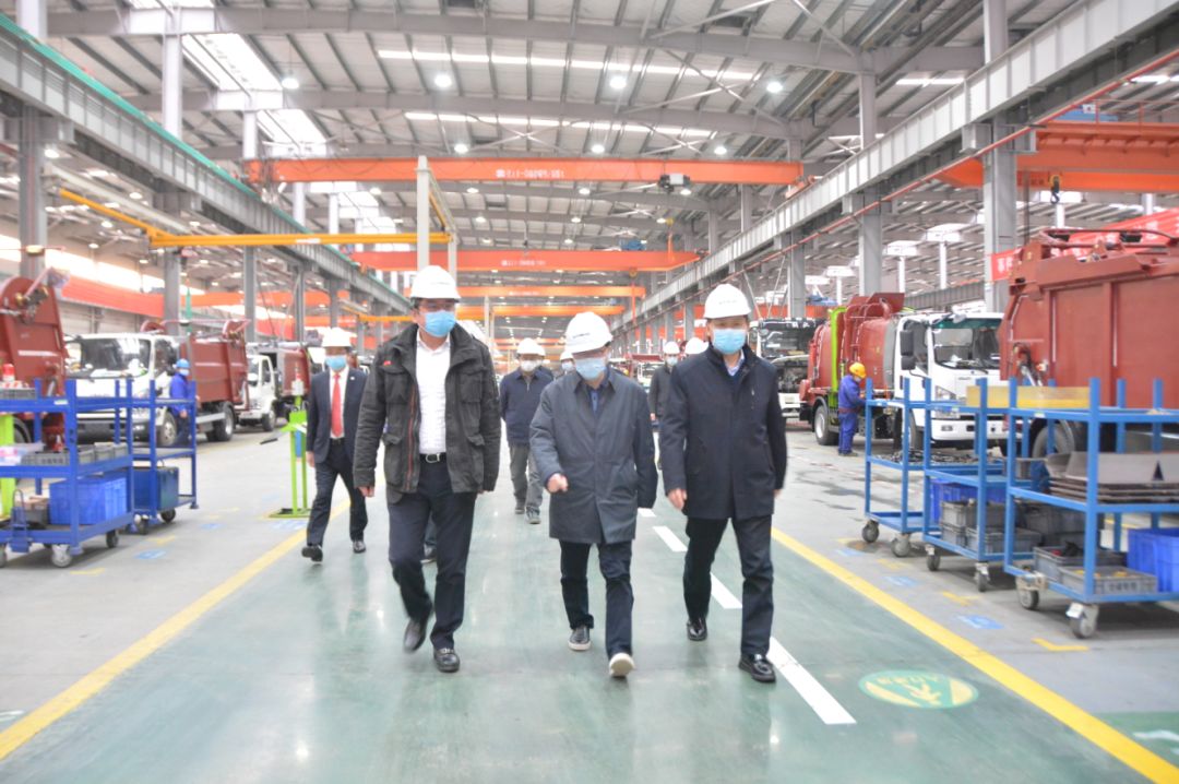 湖南省副省长陈文浩一行调研kaiyun开云环境长沙产业园