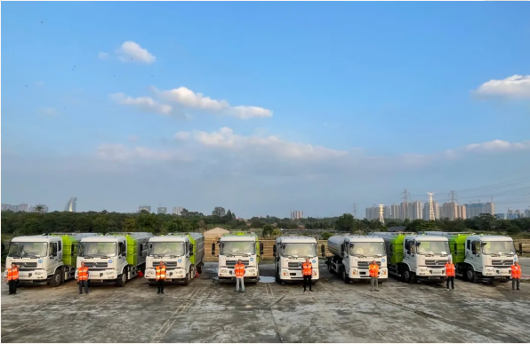 快！准！稳！kaiyun开云速度保障高明环卫项目高效进场 —— 山水之间，最是高明