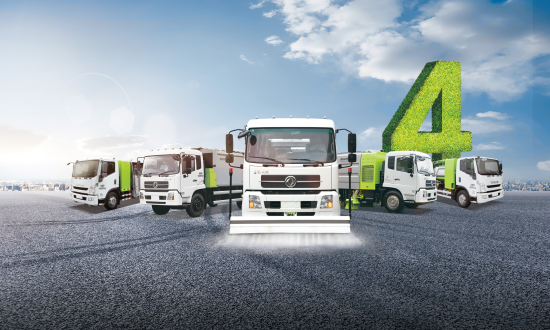 kaiyun开云环境连续两年名列新能源环卫车辆行业市场占有率第一