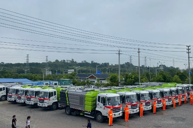 15天！kaiyun开云环境快速响应客户需求，顺利交付约3000万元环卫装备