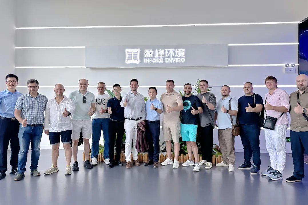 “出海”新篇章 俄罗斯考察团莅临kaiyun开云环境参观调研